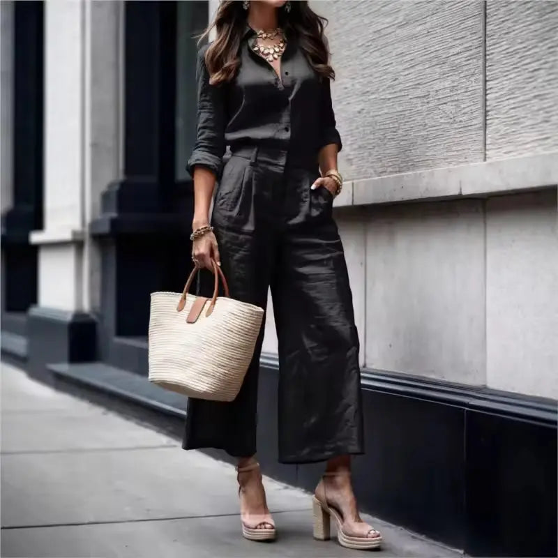 Carmen | Conjunto holgado con pantalones Alba Madrid
