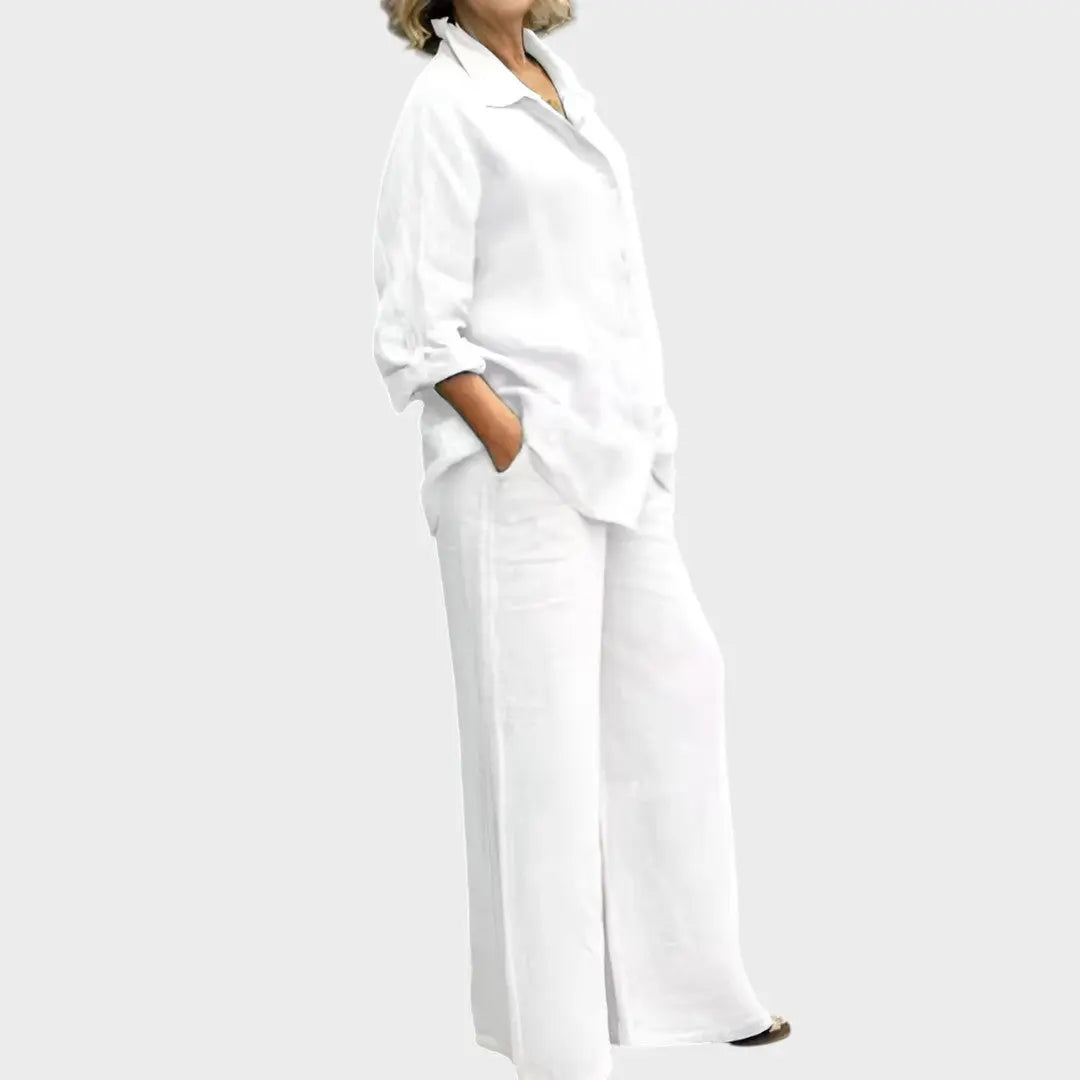 Lara | Conjunto De Camisa Y Pantalón Alba Madrid