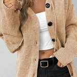 Amelia Cardigan de Punto Suave Alba Madrid