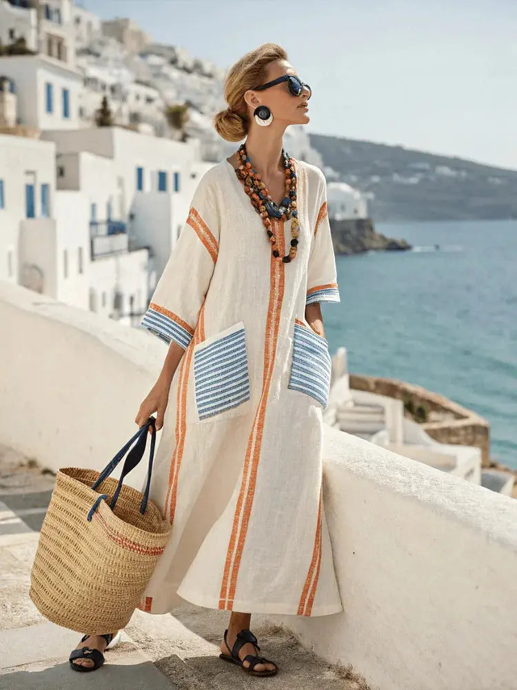 Carmen | Vestido Maxi de Verano Alba Madrid