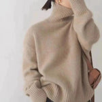 Zoey - Suéter Oversized con Cuello Alto Alba Madrid