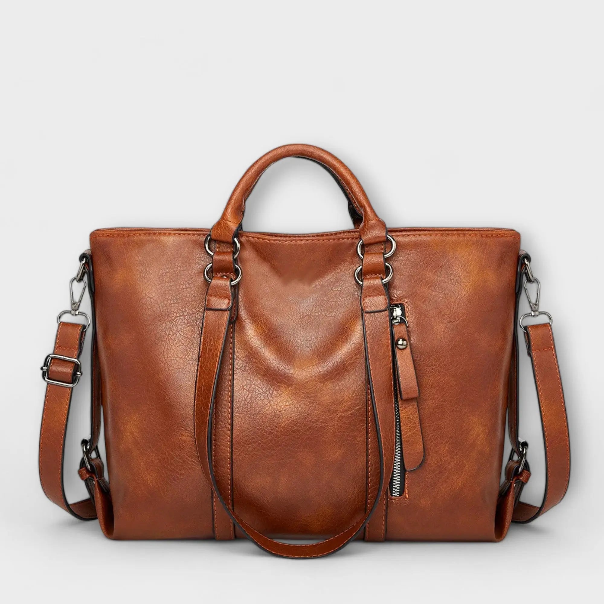 Morta™ - Gran bolsa de cuero Alba Madrid