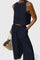Avelina Conjunto Minimalista en Algodón y Lino Ligero Alba Madrid
