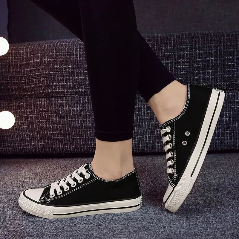 Imogen Zapatos De Lona Clásicos Confort Vintage Moderno Alba Madrid