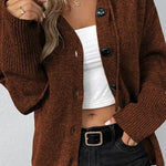 Amelia Cardigan de Punto Suave Alba Madrid