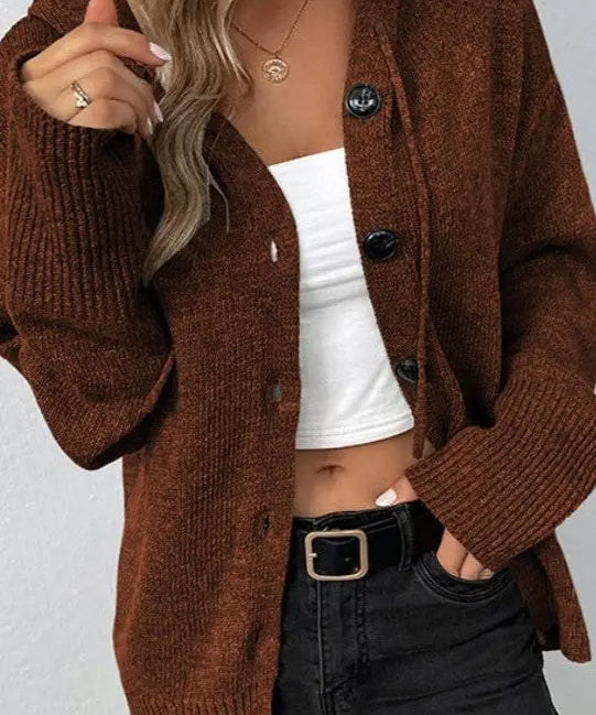 Amelia Cardigan de Punto Suave Alba Madrid