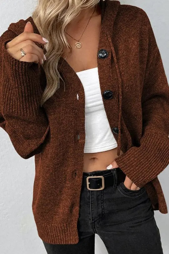 Amelia Cardigan de Punto Suave Alba Madrid