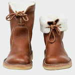 Botas de cuero impermeables con forro de lana Alba Madrid