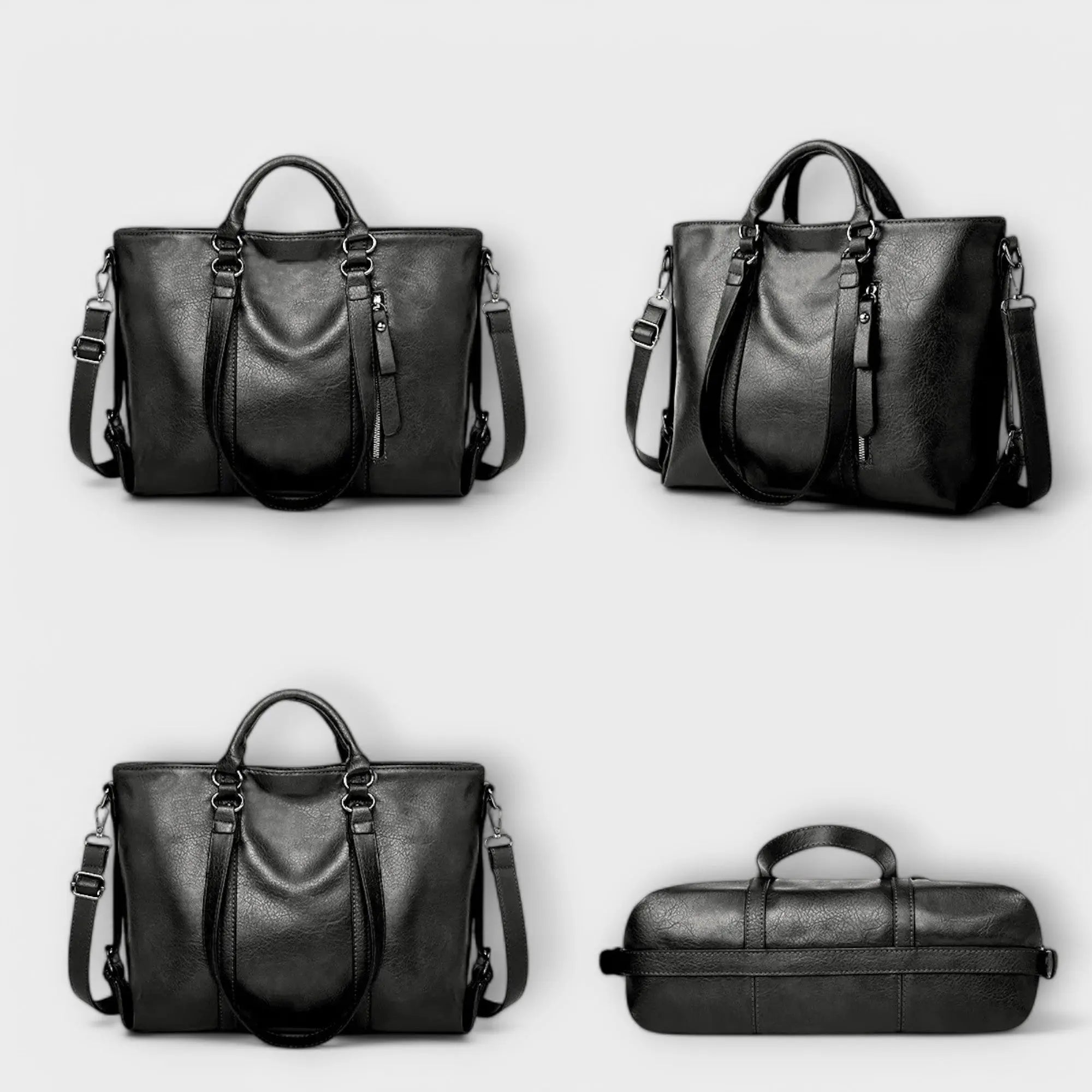 Morta™ - Gran bolsa de cuero Alba Madrid