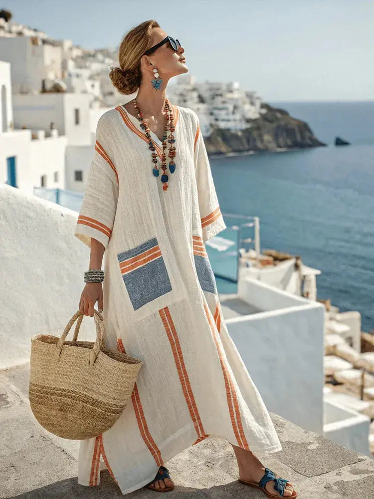 Carmen | Vestido Maxi de Verano Alba Madrid