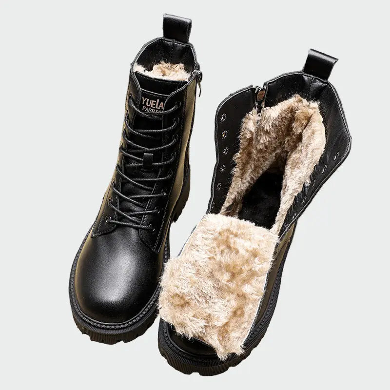 Botas de invierno de cuero Alba Madrid