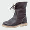 Botas de cuero impermeables con forro de lana Alba Madrid