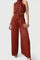 Helira Conjunto Dos Piezas con Top Fluido y Pantalón Palazzo Alba Madrid