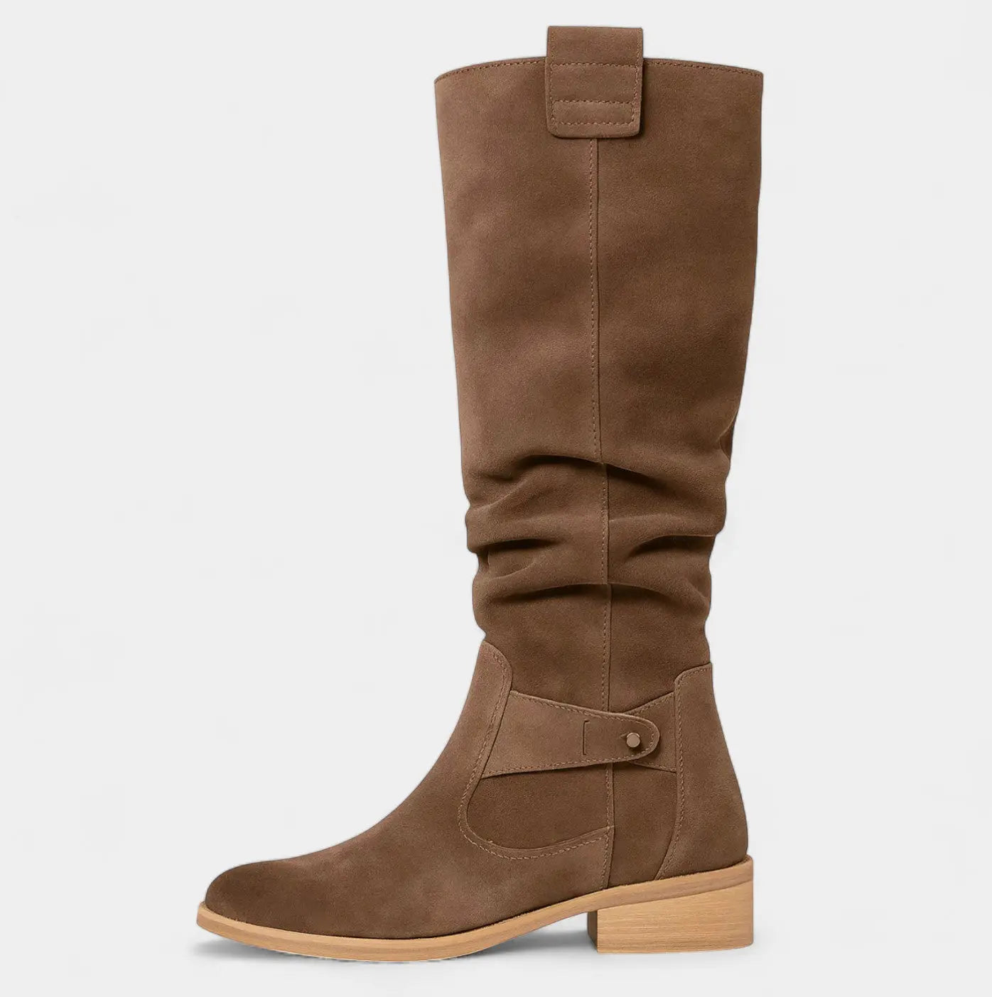 BelleVie – Botas de ante elegantes Alba Madrid