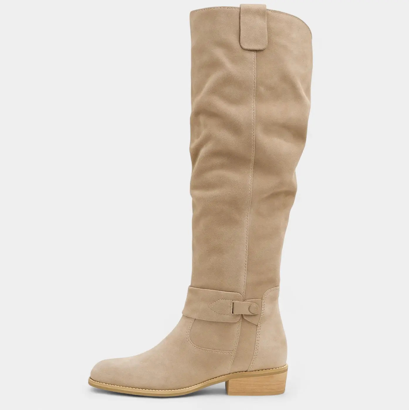 BelleVie – Botas de ante elegantes Alba Madrid