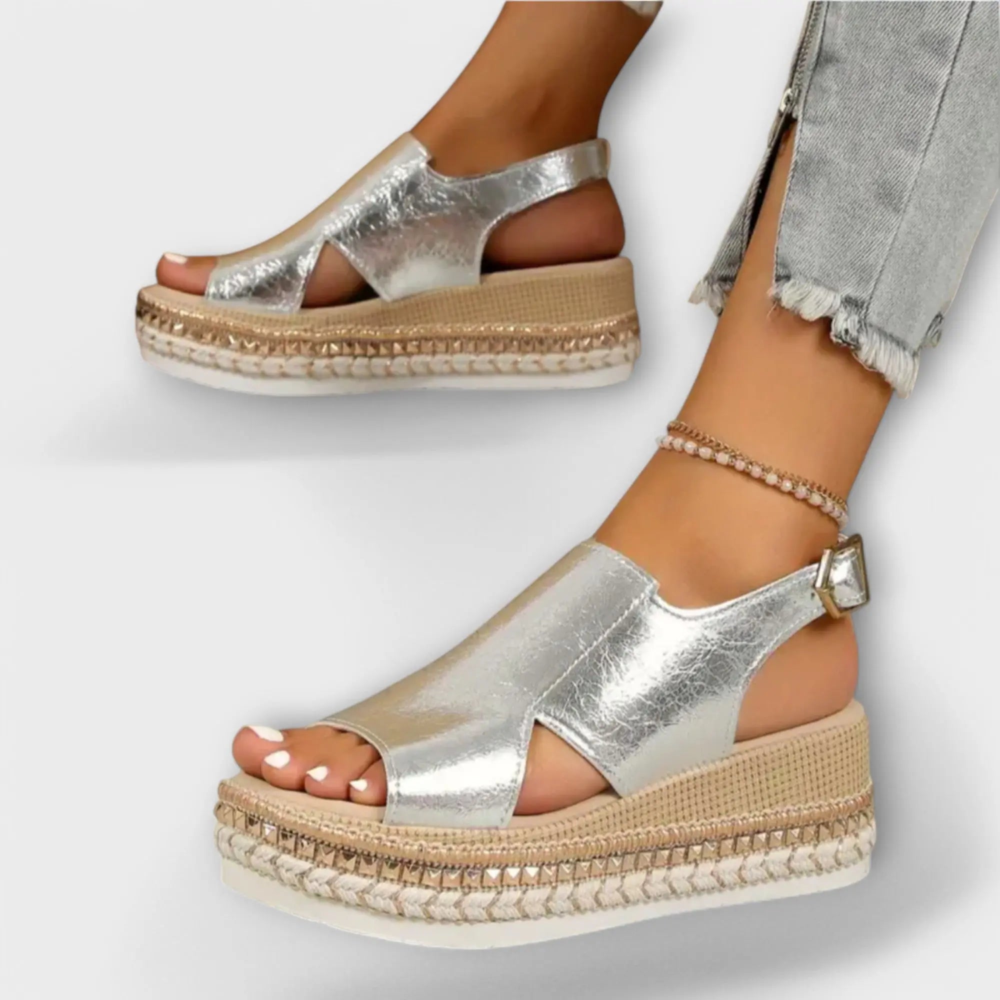 Sandalias ortopédicas de verano para damas Alba Madrid