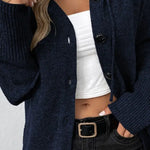 Amelia Cardigan de Punto Suave Alba Madrid