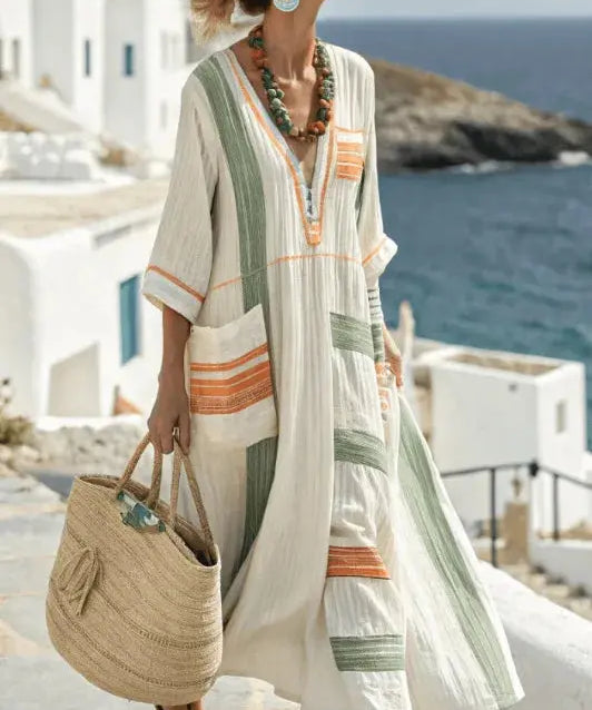 Carmen | Vestido Maxi de Verano Alba Madrid