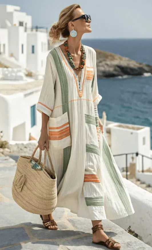 Carmen | Vestido Maxi de Verano Alba Madrid