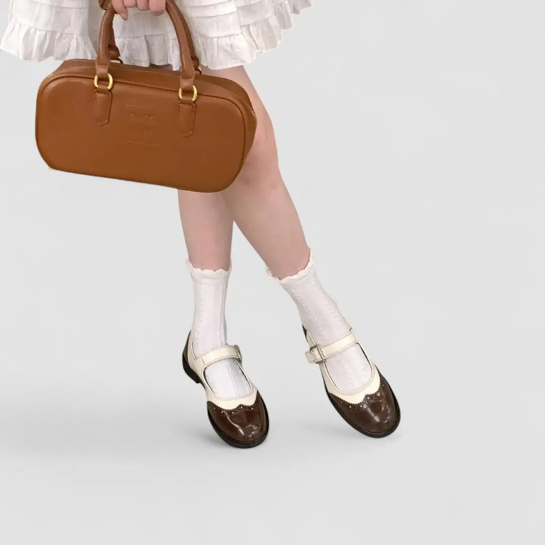 Laura - Zapatos ortopédicos estilo Mary Jane Alba Madrid