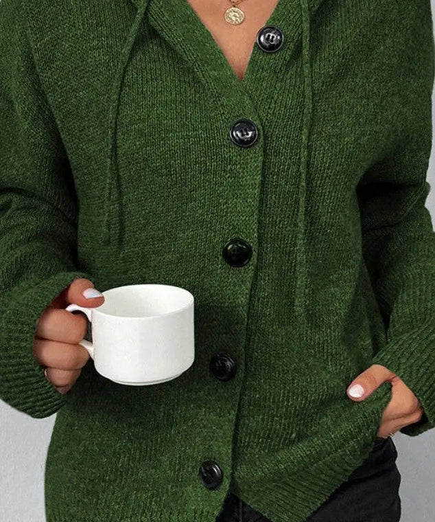 Amelia Cardigan de Punto Suave Alba Madrid