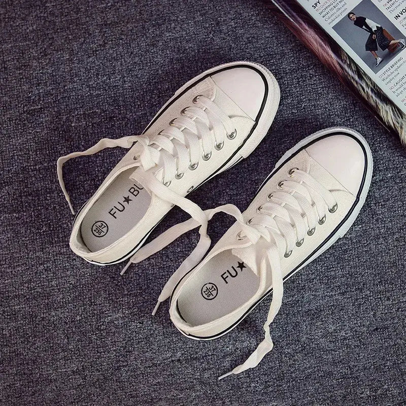 Imogen Zapatos De Lona Clásicos Confort Vintage Moderno Alba Madrid