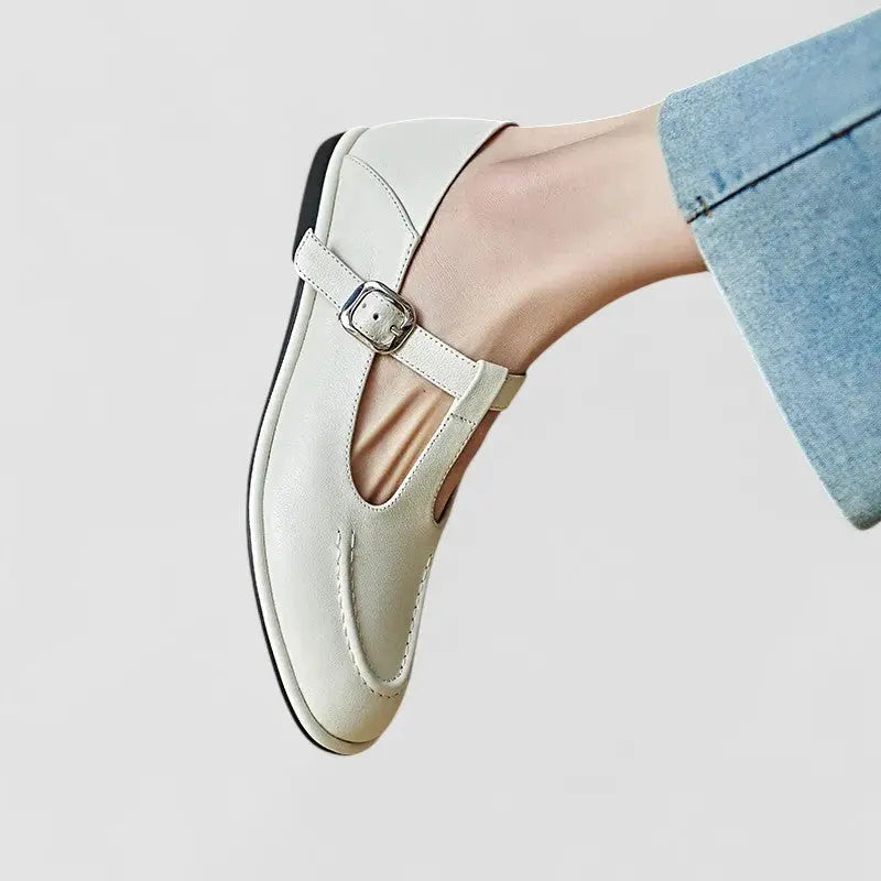Camila – Zapatos ortopédicos Mary Jane de tacón bajo Alba Madrid