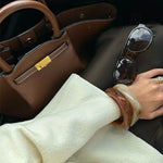 Rūtelė™ - Bolsa de cuero Alba Madrid