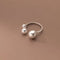 Anillo ajustable de perlas de agua dulce Alba Madrid