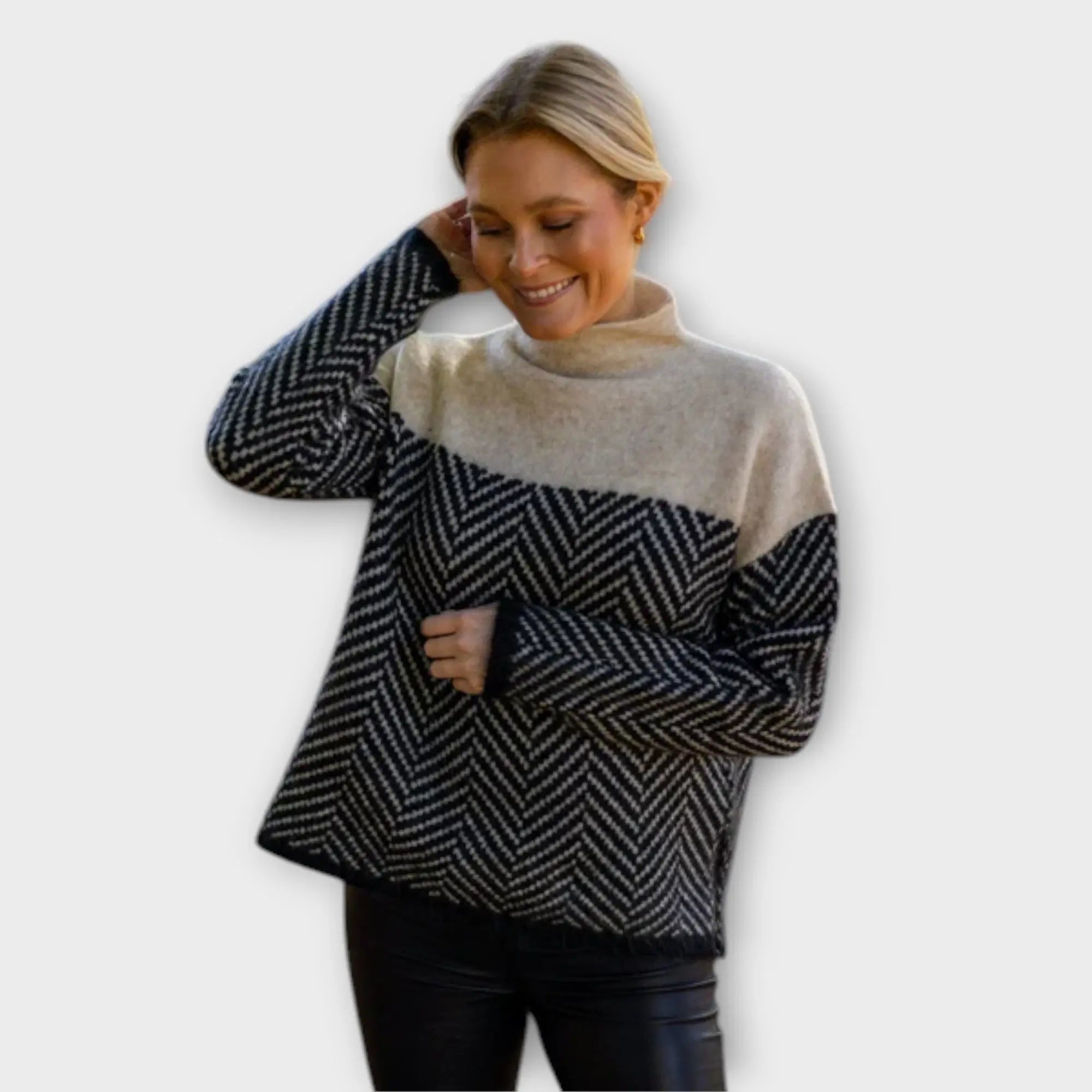 Maeve - Suéter Suave con Cuello Alto Alba Madrid