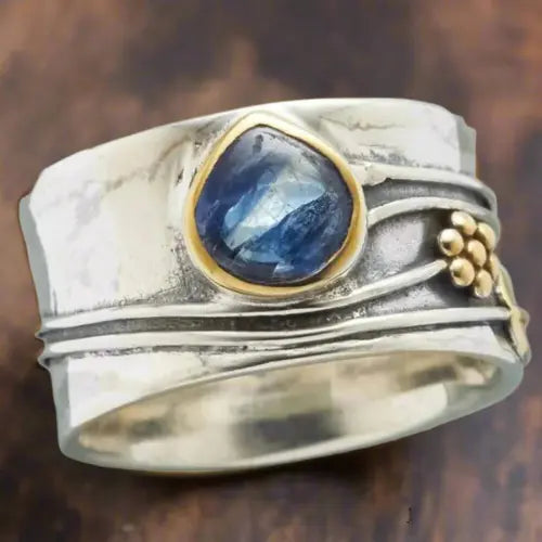 Manuela - Anillo de Meditación Bohemio de Edelstein Alba Madrid