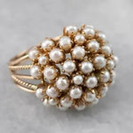 Nerea - Anillo con perlas incrustadas Alba Madrid