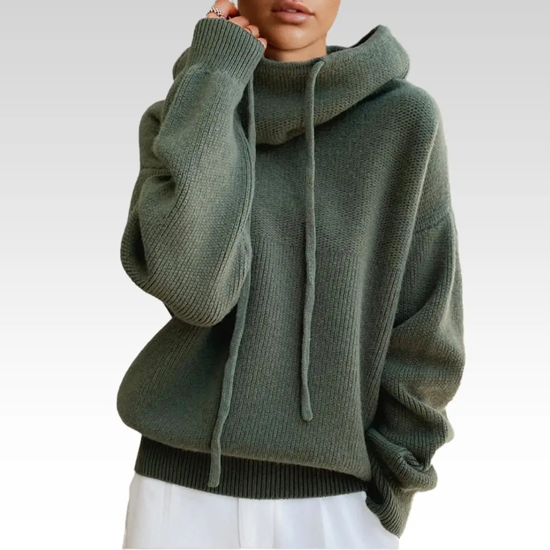 Ariana Lujo Diario – Suéter de Cuello Alto en Merino Alba Madrid