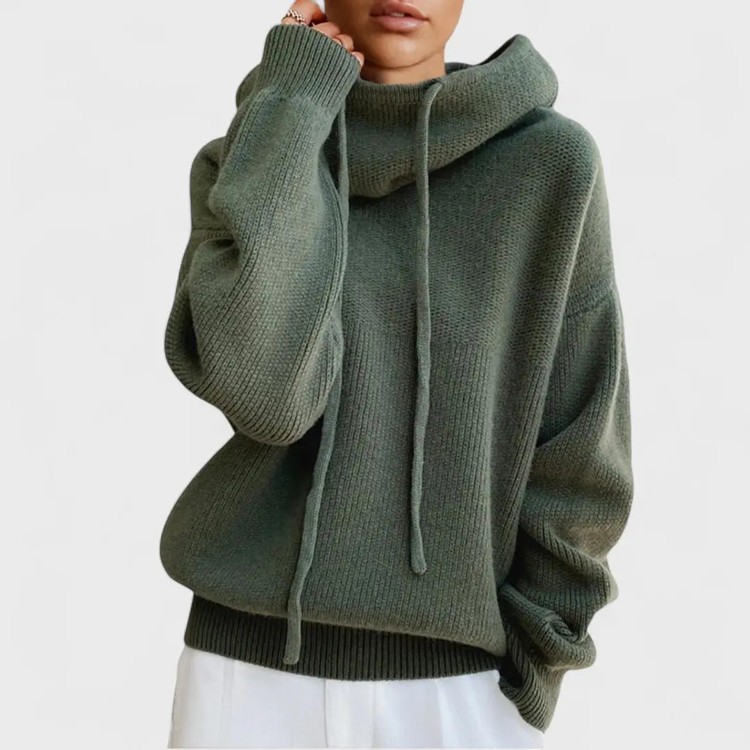 Charlotte - Suéter de cuello alto en lana merino Alba Madrid