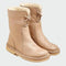 Botas de cuero impermeables con forro de lana Alba Madrid