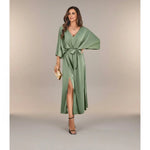 Penélope - Vestido de Noche Largo con Escote en V Alba Madrid