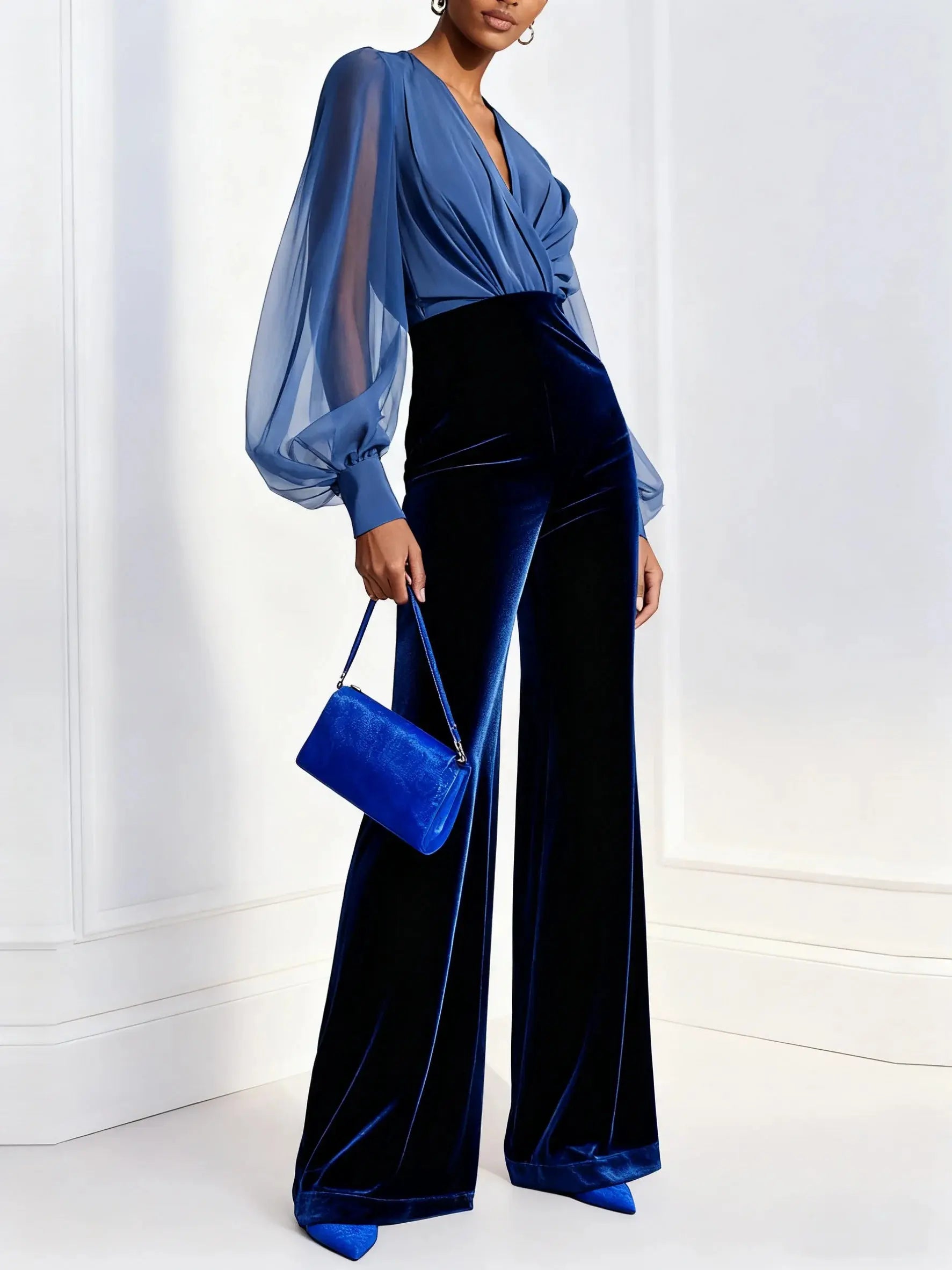 Carmen | Mono elegante con escote en V Alba Madrid