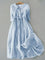 Isabel | Elegante Vestido de Media Manga con Cinta en la Cintura Alba Madrid