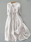 Isabel | Elegante Vestido de Media Manga con Cinta en la Cintura Alba Madrid