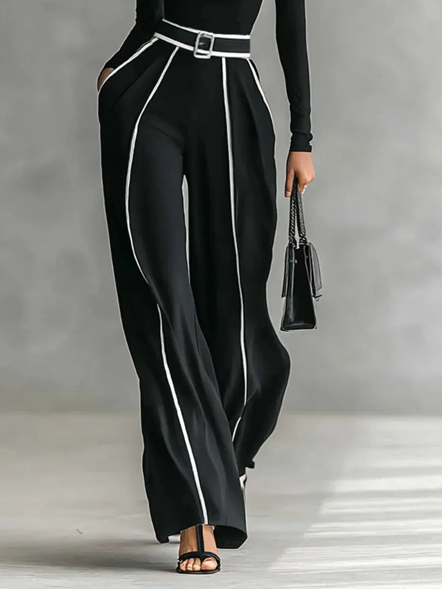 Carmen | Conjunto elegante con detalle de contraste Alba Madrid