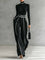 Emma | Conjunto elegante de dos piezas con cuello alto y pantalón ancho Alba Madrid