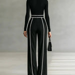 Carmen | Conjunto elegante con detalle de contraste Alba Madrid