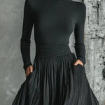 Carmen | Conjunto elegante con falda plisada Alba Madrid