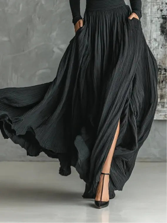 Carmen | Conjunto elegante con falda plisada Alba Madrid