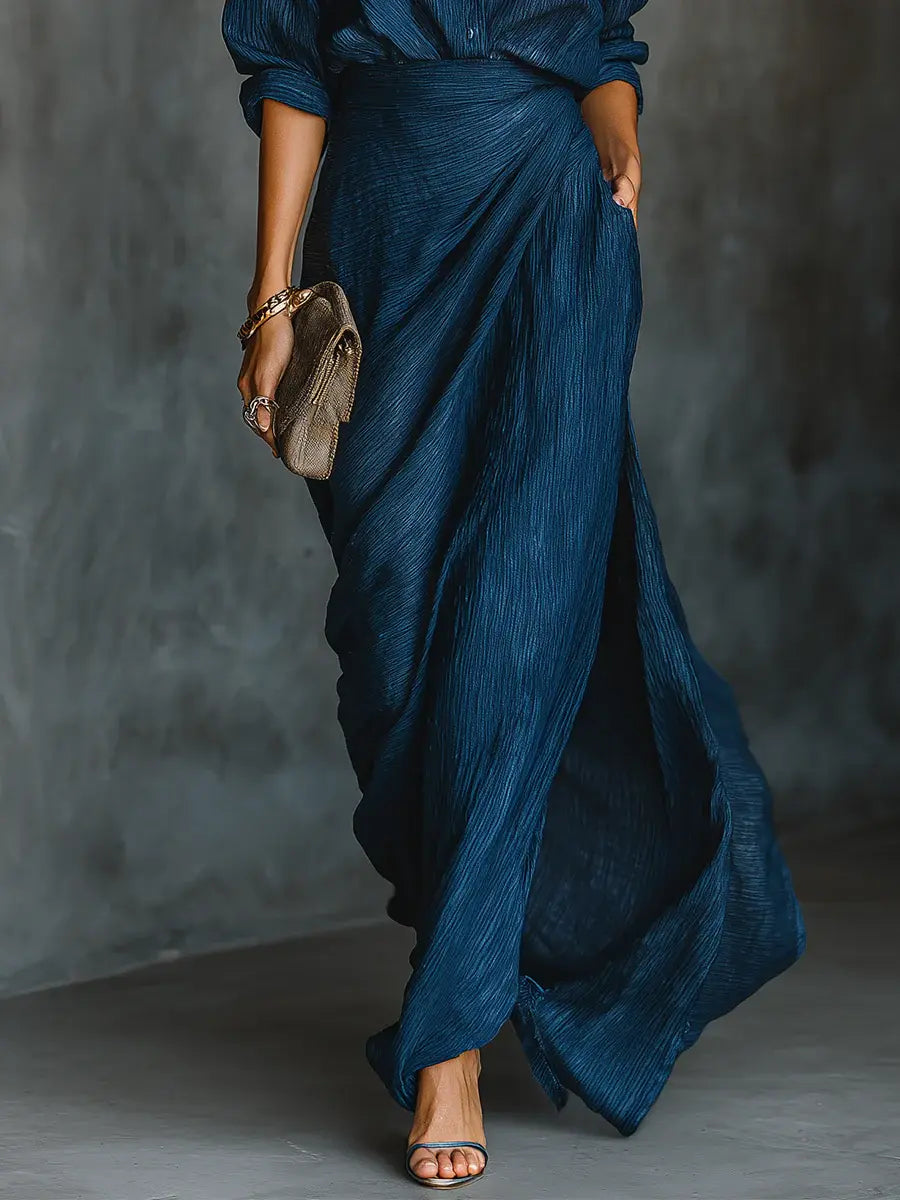 Carmen | Conjunto elegante con falda larga Alba Madrid