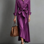Carmen | Elegante Vestido Maxi con Detalle de Lazo Alba Madrid