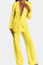 Marnie Conjunto de Blazer a Medida y Pantalones de Pierna Ancha Alba Madrid