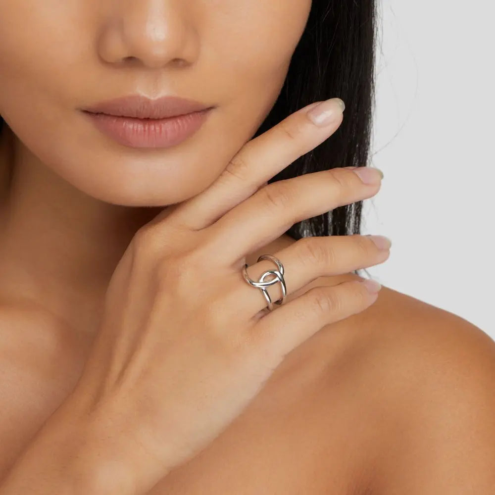 Anillo Astrid Plata Alba Madrid