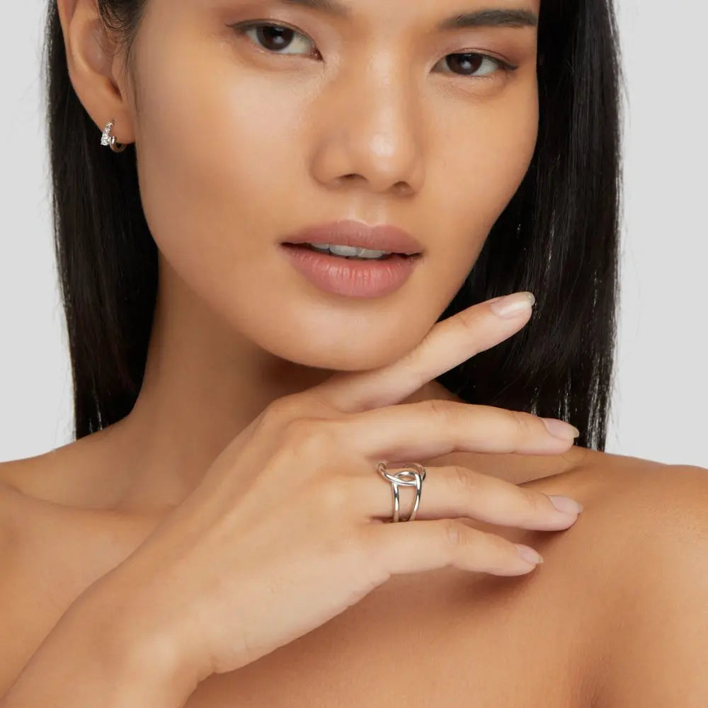 Anillo Astrid Plata Alba Madrid