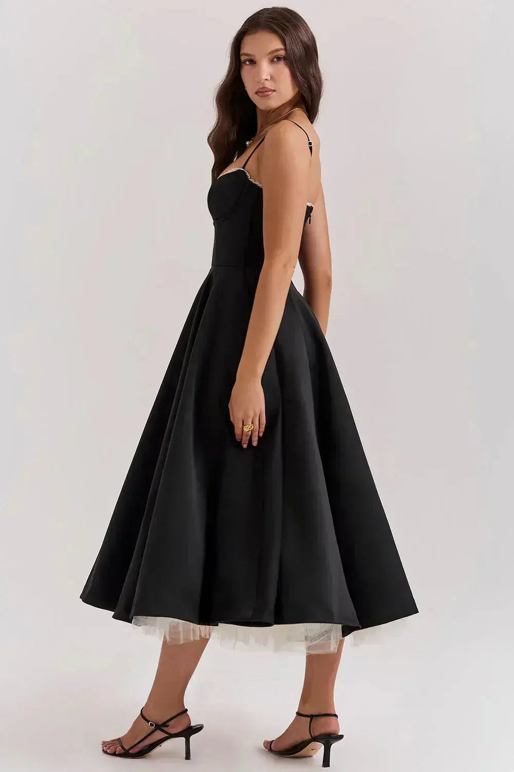 Arielle | Vestido Midi de Lujo Alba Madrid